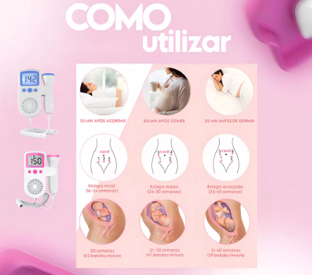Doppler Fetal Audiofono Cardiaco + Regallo especial