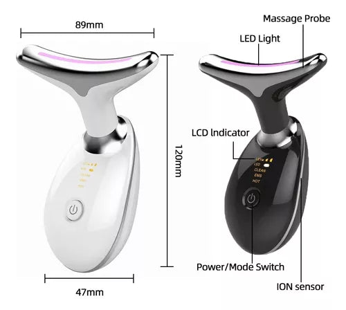 LiftGlow 2.0 - Masajeador Facial Reductor Arrugas Y Papada