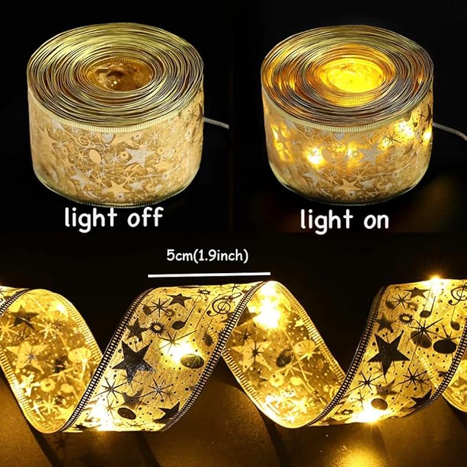 🎅Cinta navideña LED 5 metros💡CREA UN AMBIENTE NAVIDEÑO DE ENSUEÑO