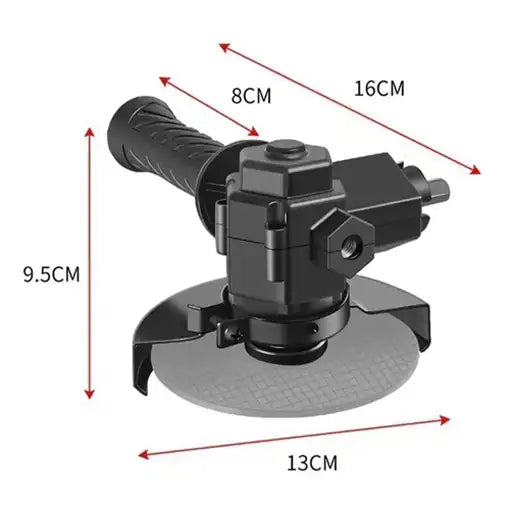 ADAPATADOR DE PULIDORA PARA TALADRO + AFILADORA DE BROCAS GRATIS 🎁🪄