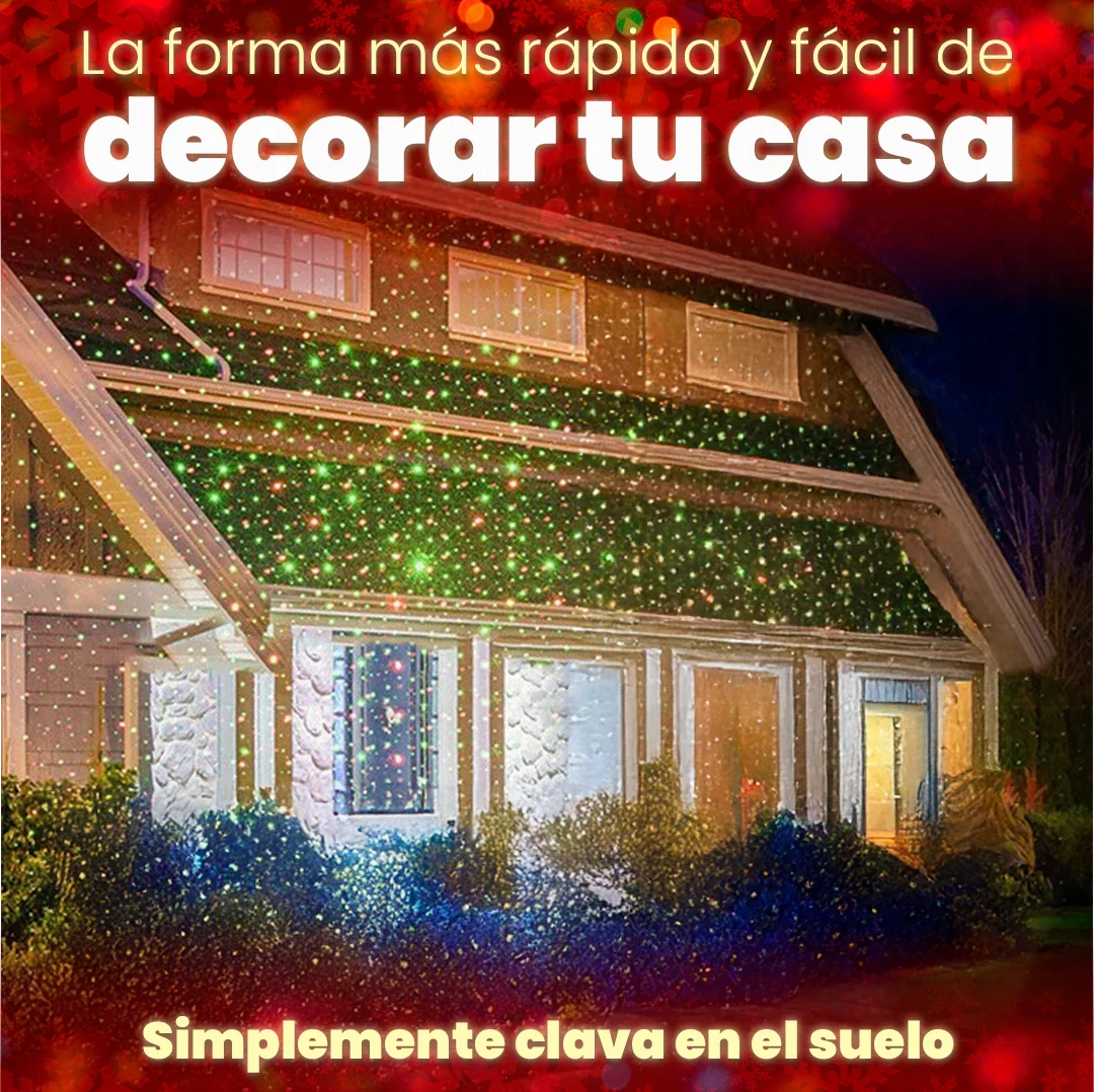 Proyector Luz LED Magia de Navidad ÚLTIMAS UNIDADES HASTA LAS 23:59