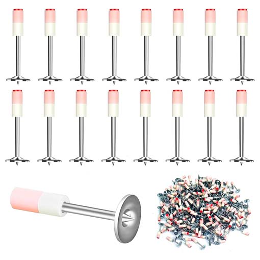 400 Clavos fulminantes + Maletín enrollable y Brazalete magnético GRATIS 🎁🎉