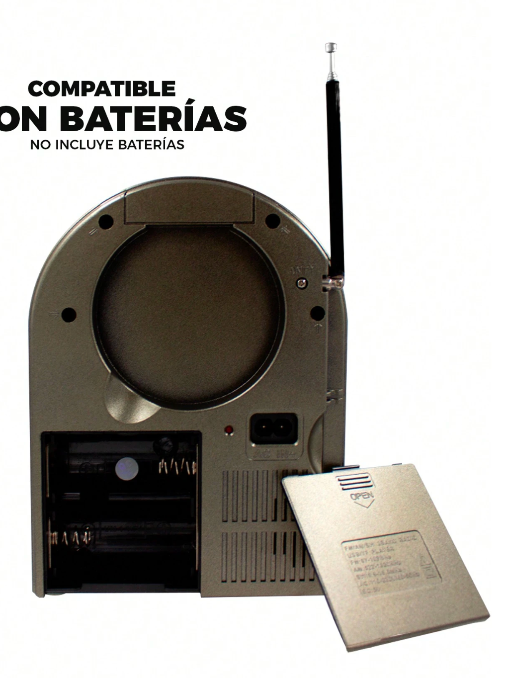 RADIO ROCKOLA VINTAGE RECARGABLE ESTILO CLÁSICO