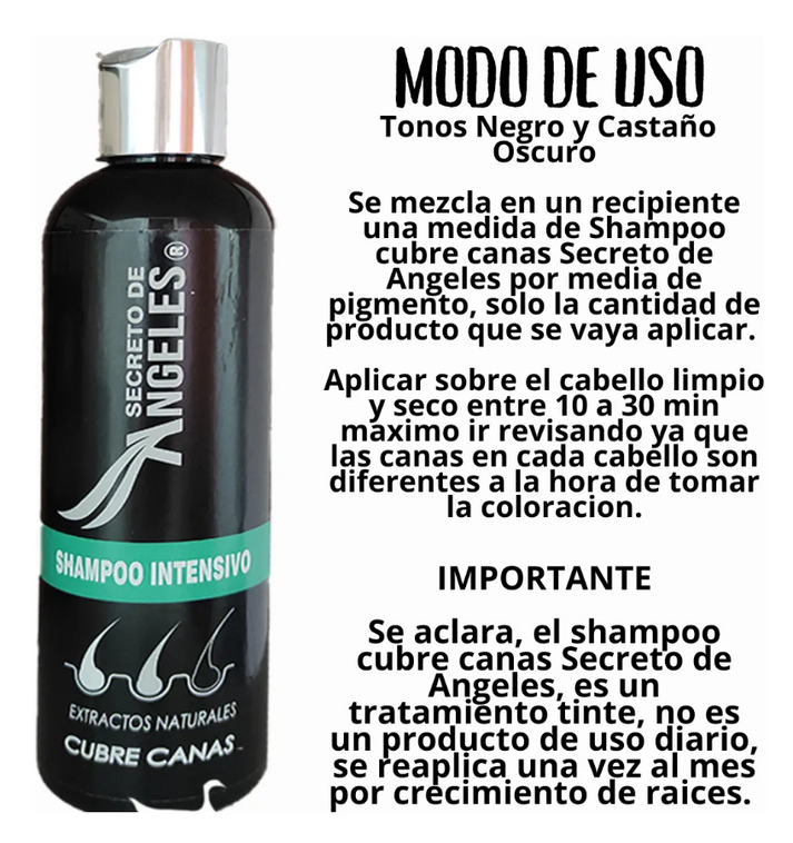 KIT 3x1 - SHAMPO CANAS SECRETOX 1UN+2OBSEQ