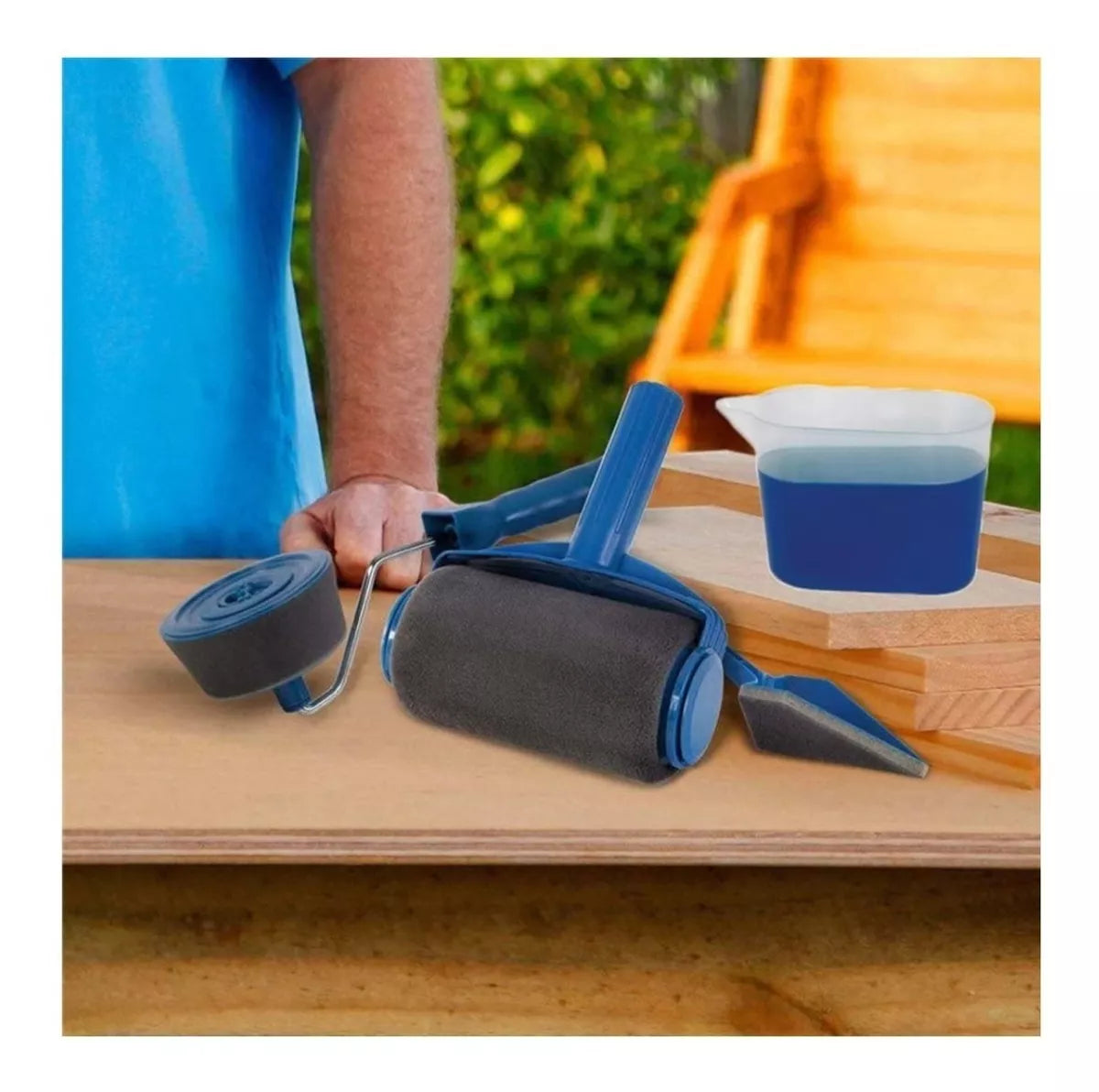 🖌️Rodillo de pintura recargable Easy Paint🧑🎨PINTA COMO UN PROFESIONAL