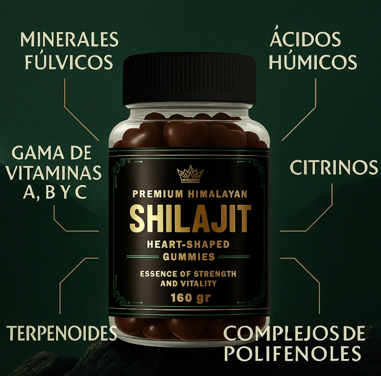 GOMAS SHILAJIT MEGA OFERTA 2X/ Rendimiento mejorado ÚLTIMAS UNIDADES HASTA LAS 23:59
