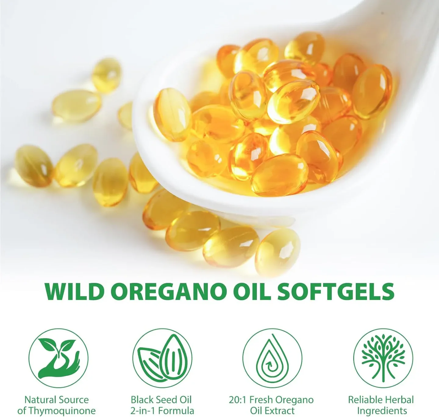 ACEITE DE OREGANO EN CAPSULSAS CON SEMILLA NEGRA - PROTEGE TU SALUD Y REFUERZA TUS DEFESAS NATURALMENTE
