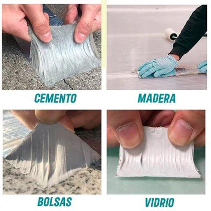 Cinta Mágica Butilo Impermeable Ancha Súper Pegajosa -  x 5 metros x 10 cm ancho