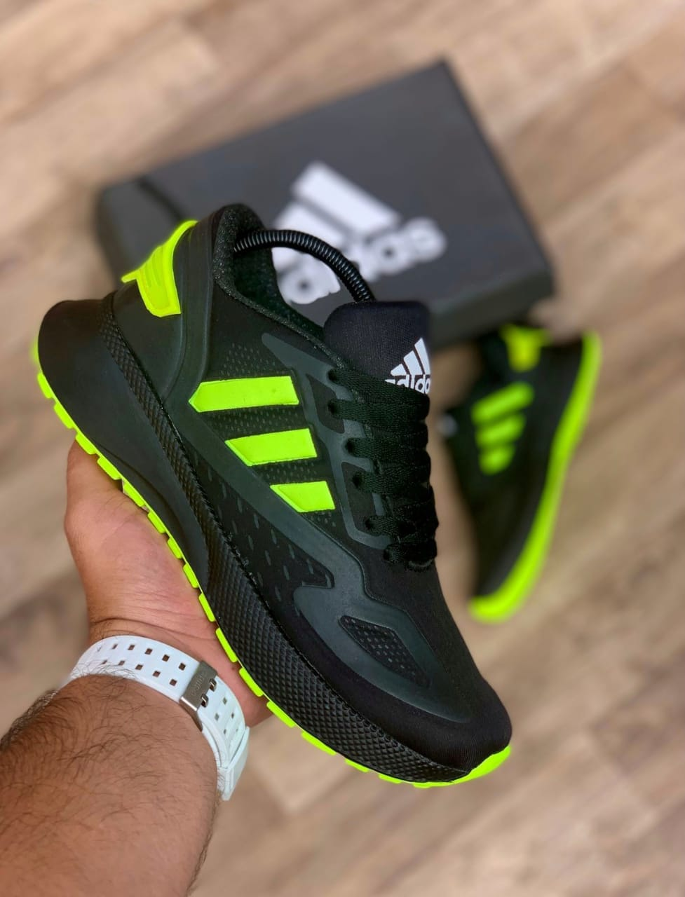 AD 2K Negro Verde Caballero