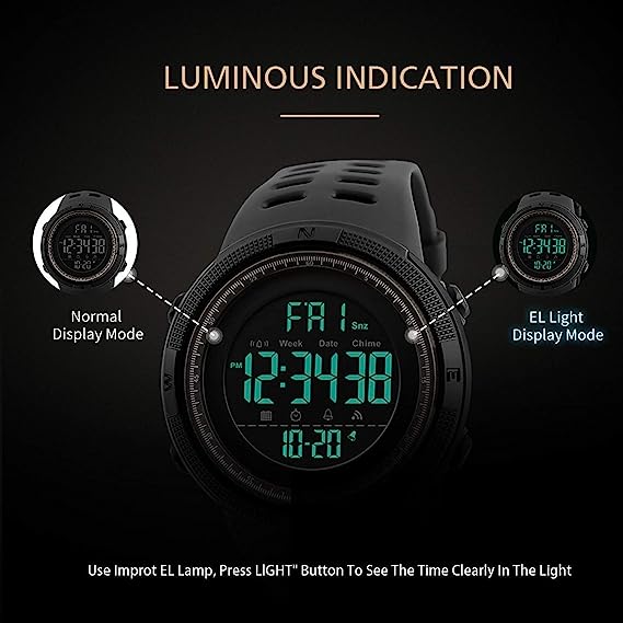 RELOJ DEPORTIVO MULTIFUNCIONAL