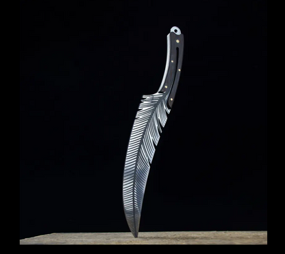 Cuchillo de plumas