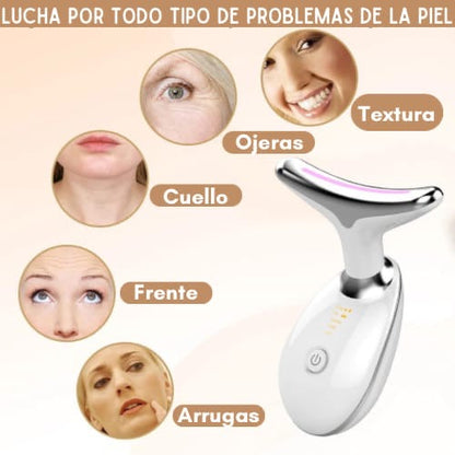 LiftGlow 2.0 - Masajeador Facial Reductor Arrugas Y Papada