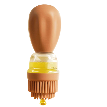 Dispensador Aceite con brocha silicona