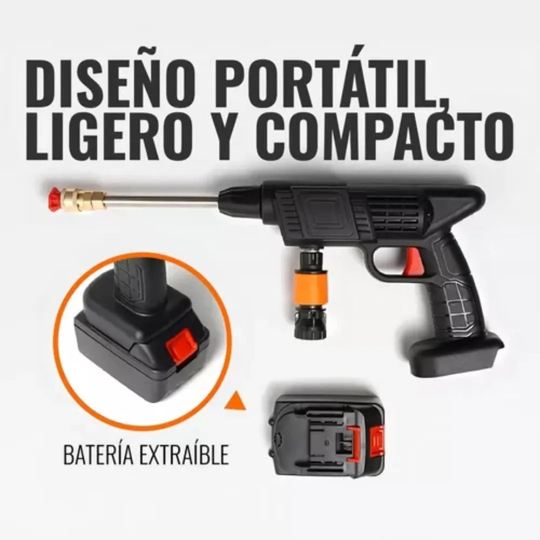 Hidrolavadora Inalambrica 48v con 2 Baterias