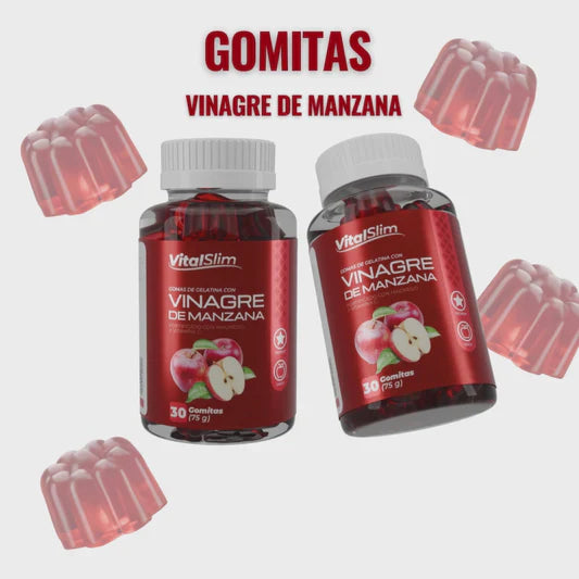 Gomas de vinagre de manzana