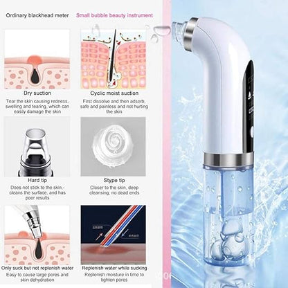 🙂‍↔️Extractor de puntos negros y espinillas🤩Descubre la revolución en cuidado facial con tecnología de dermoabrasión