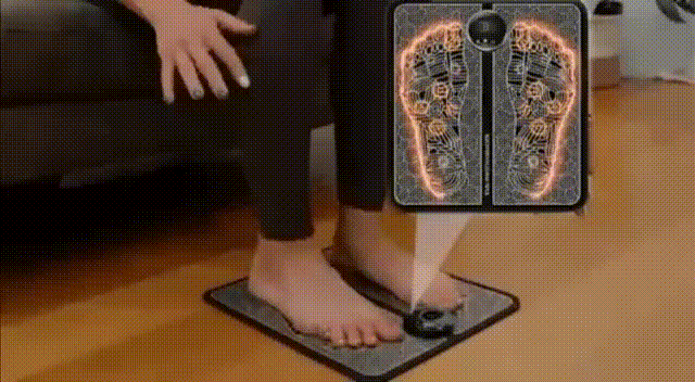 MASAJEADOR EMS+TAPET PIES + CORRECTOR POSTURAL