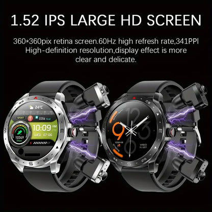 SMARTWATCH CON AUDÍFONOS INCORPORADOS 😍😱 ¡Ambos en un solo dispositivo!