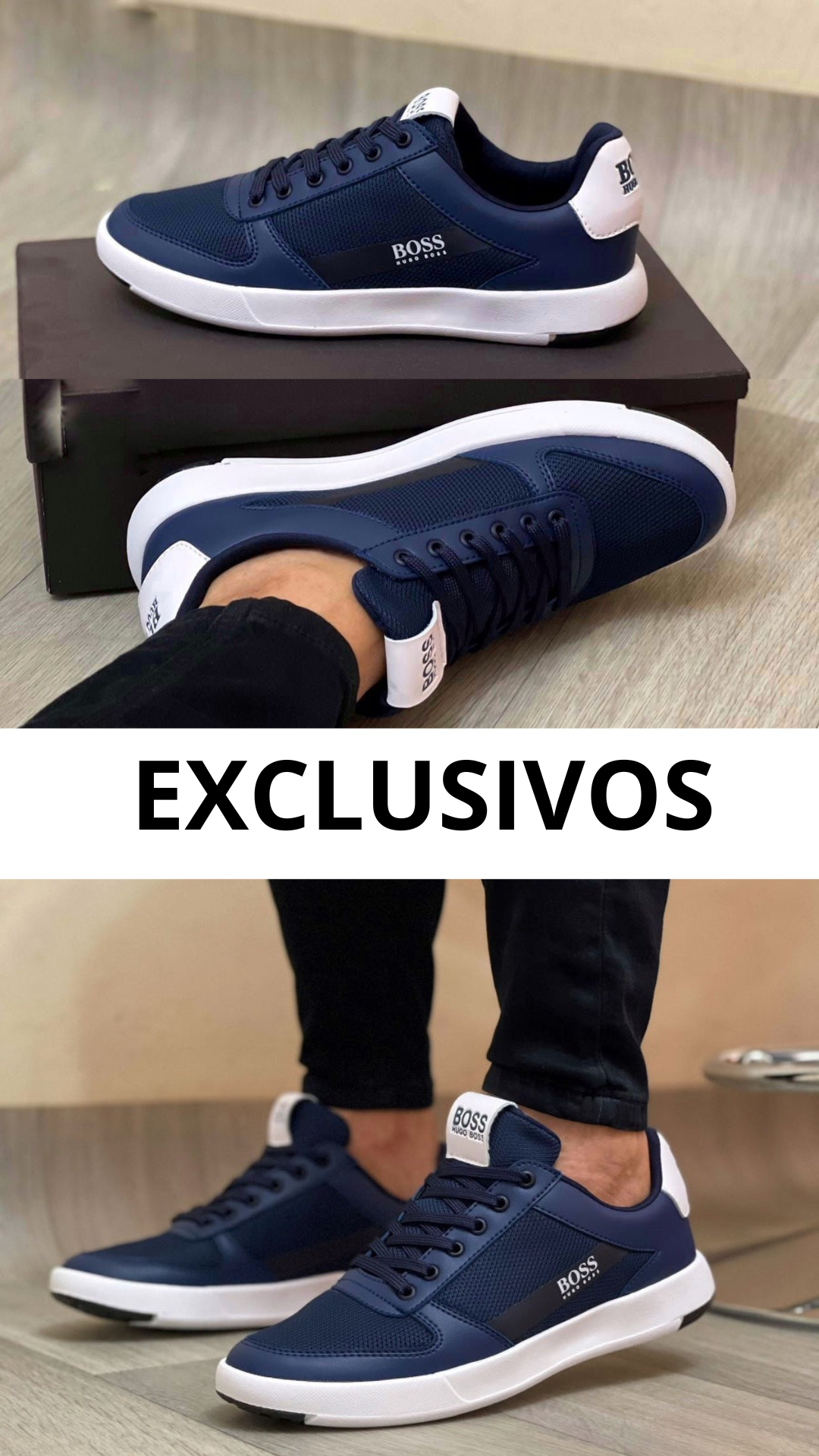 🔥GRAN LIQUIDACIÓN🔥 TENIS HUGO BOSS CLÁSICOS
