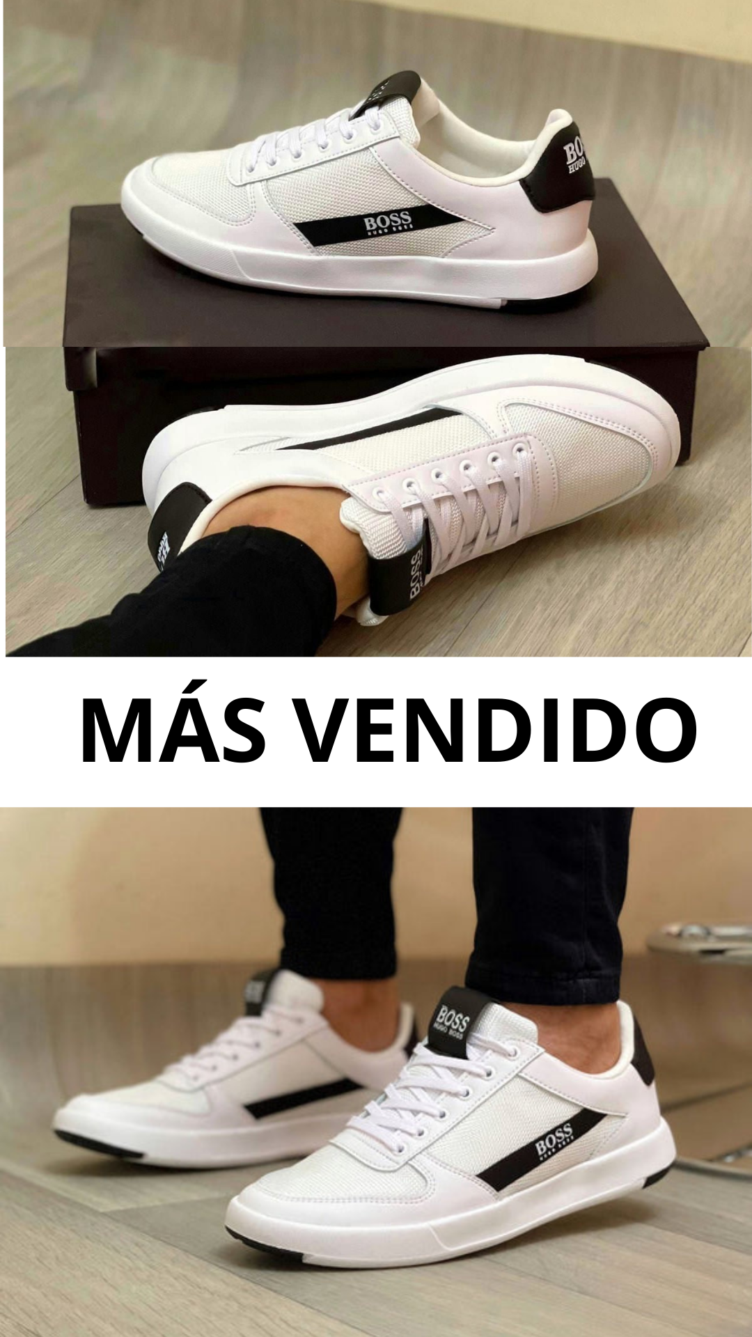 🔥GRAN LIQUIDACIÓN🔥 TENIS HUGO BOSS CLÁSICOS