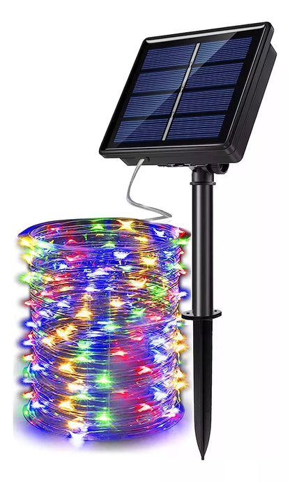 🚨LUCES SOLARES NAVIDEÑAS🎅 ¡Ilumina tu Navidad con 10 Metros de Magia!