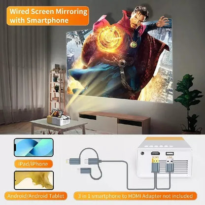 Mini Proyector Ultra Vision 4K - Smart™