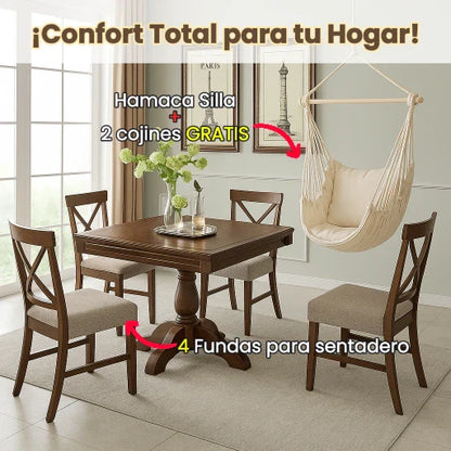 Hamaca silla + 4 Fundas para sentadero GRATIS🎁