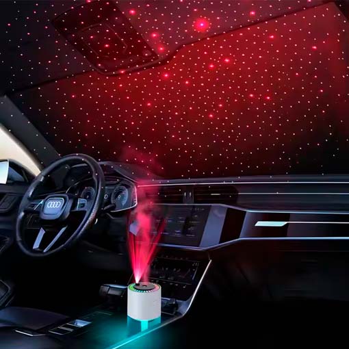 Humidificador starlightHUMIDIFICADOR STARLIGHT + 6 ESENCIAS GRATIS 😱✨ ¡Proyección + luz nocturna + humidificador!