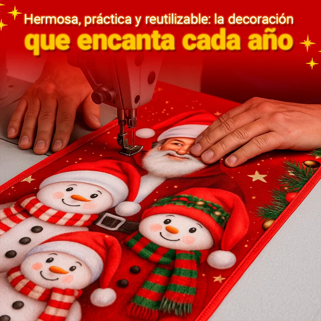 Transforma tu Puerta con JingleDoor – Cubierta Elástica Navideña