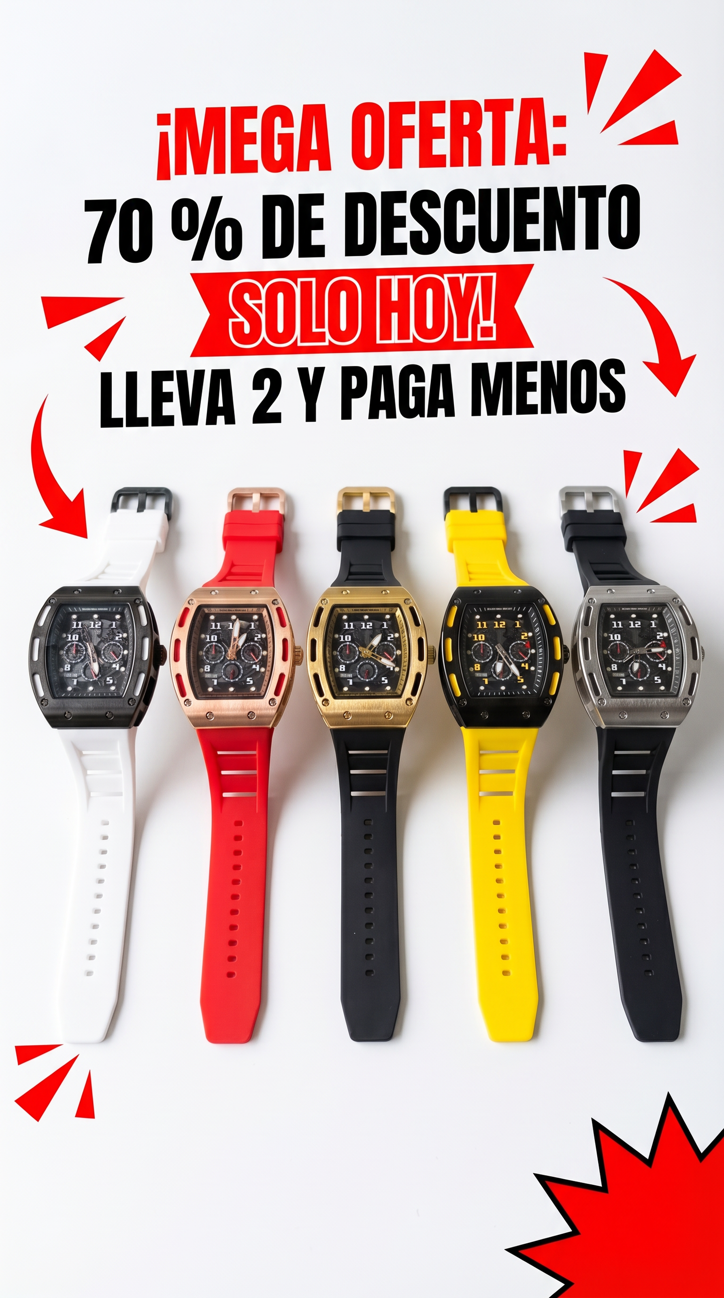 RELOJ RICH LA ÚNICA MANERA DE SENTIRSE MÁS GUAPO