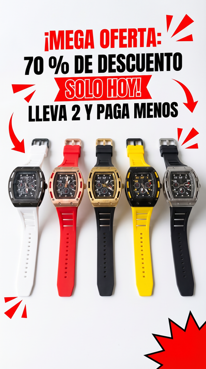 RELOJ RICH LA ÚNICA MANERA DE SENTIRSE MÁS GUAPO