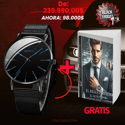 🕒RELOJ GENOVA PROMO BLACK FRIDAY COMPRE 1 Y LLEVE 1 REGALO + 🎁