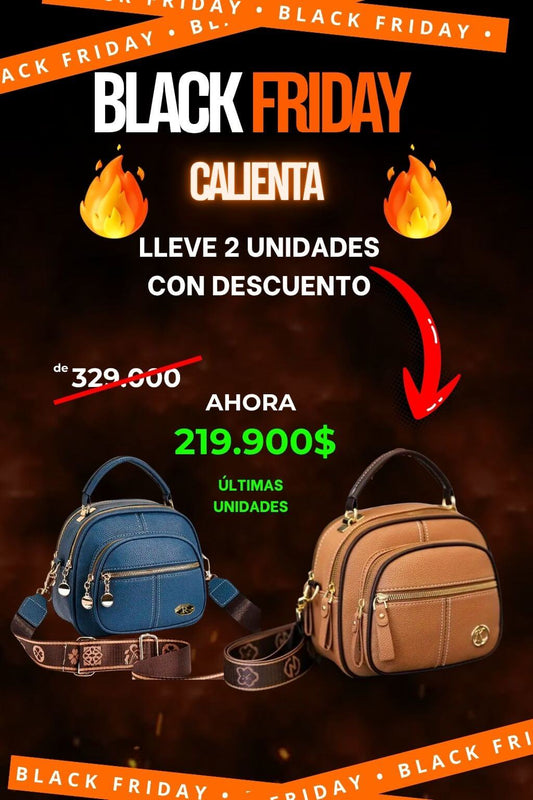 DESCUENTO BLACK FRIDAY SOLO HOY 🔥BOLSO PARIS Promoción válida hasta las 23:59.
