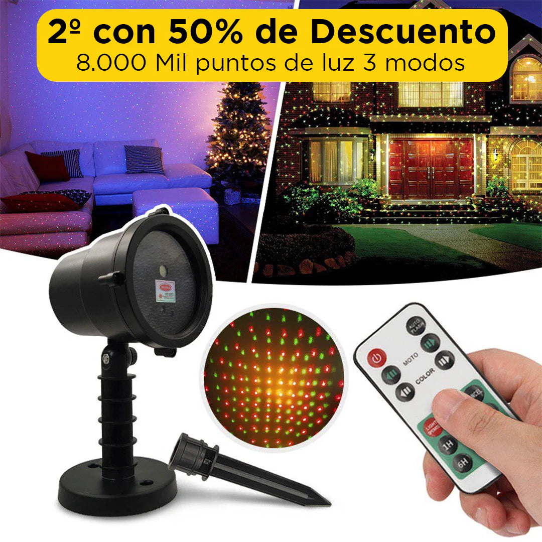 Proyector Luz LED  Magia de Navidad ÚLTIMAS UNIDADES HASTA LAS 23:59