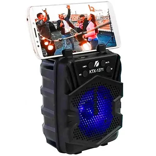 Parlante Bluethooth - Multifuncional - Portatil - Recargable - Luces LED - Alta calidad de sonido
