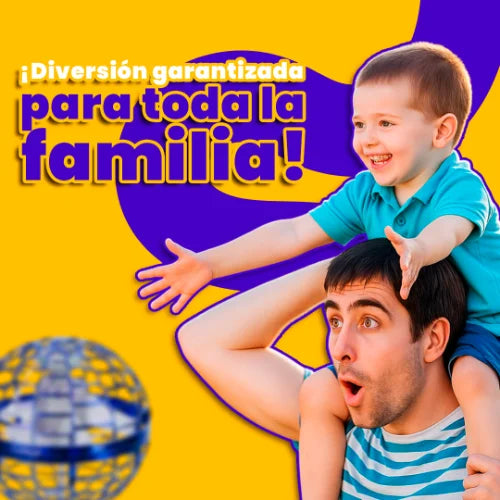 SpinNova - El Juguete que Vuela, Gira y Brilla | Colores surtidos