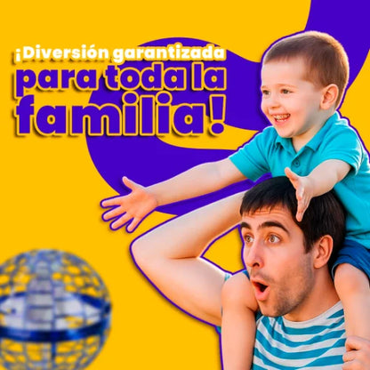 SpinNova - El Juguete que Vuela, Gira y Brilla | Colores surtidos