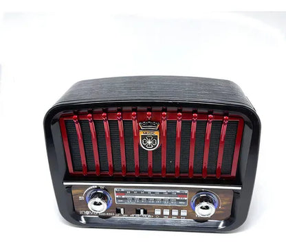 Radio Tecno Retro  con luces y linterna