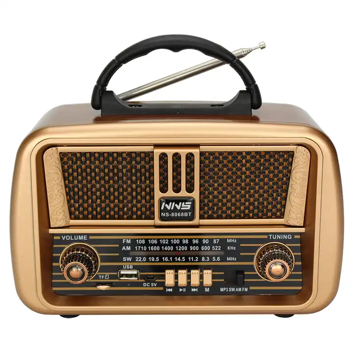 Radio Recargable Vintage carga celulares