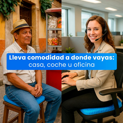 SitWell Cojín Ergonómico con Gel Transpirable – Corrige la Postura