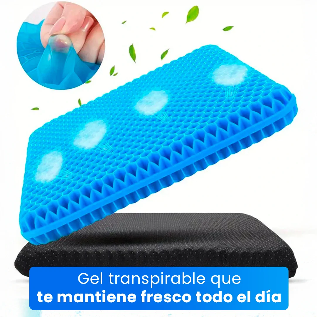 SitWell Cojín Ergonómico con Gel Transpirable – Corrige la Postura