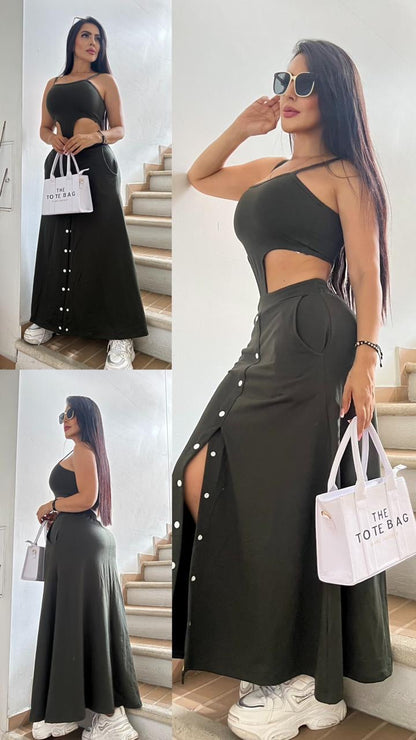VESTIDO BROCHE