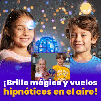 SpinNova - El Juguete que Vuela, Gira y Brilla | Colores surtidos