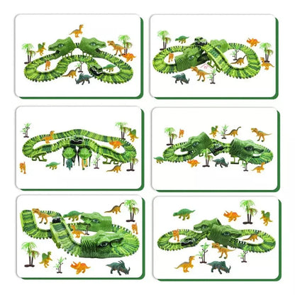 Pista Dinosaurio con más de 240 piezas 🤩🦖