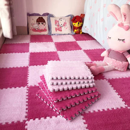 ALFOMBRA ROMPECABEZAS DE FELPA 🤩😱 ¡Llévalas en paquetes de 12 y 24 unidades!