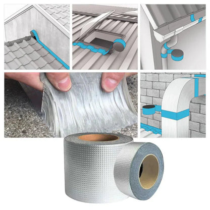 Cinta Mágica Butilo Impermeable Ancha Súper Pegajosa -  x 5 metros x 10 cm ancho