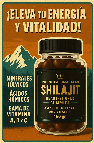 GOMAS SHILAJIT MEGA OFERTA 2X/ Rendimiento mejorado ÚLTIMAS UNIDADES HASTA LAS 23:59