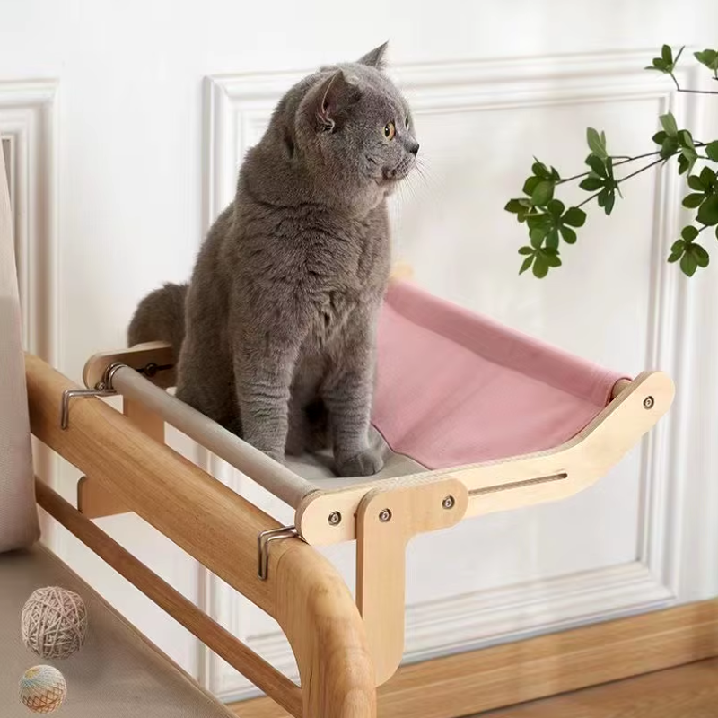 FLEXICAMA PARA GATOS🛋️💤 El espacio elevado y seguro que tu felino amará😸