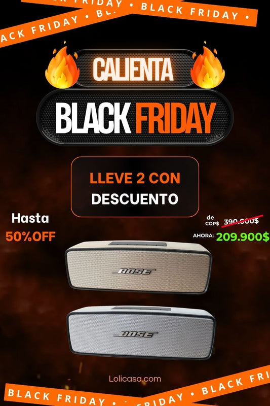 PARLANTE-BOS-Descuento Pre-Black Friday hasta las 23:59 últimas unidades
