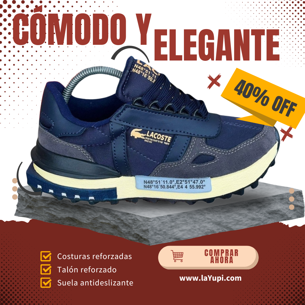 ¡Tenis Lacoste! Nueva colección🐊Tendencia!